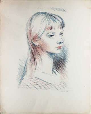 Лянглебен Моисей Вольфович. Женский портрет